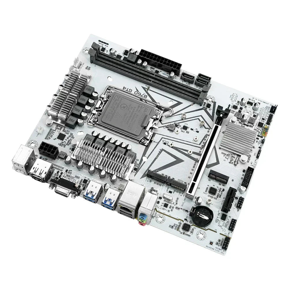 B760 GT4 Intel LGA1700 DDR4 SATA3.0 NVMe M.2 mATX Motherboard 12th 13th Gen CPUs B760 LGA1700 Motherboard