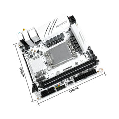 B760i Intel LGA1700 DDR4 ITX Gaming Motherboard for 12th 13th Gen I3 I5 I7 I9 B760i LGA1700 Motherboard