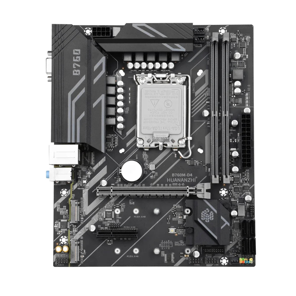 B760M-D4 mATX DDR4 Gaming Motherboard LGA1700 Supports 12/13th Gen CPUs B760M LGA1700 Motherboard