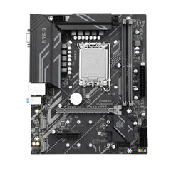 B760M-D4 mATX DDR4 Gaming Motherboard LGA1700 Supports 12/13th Gen CPUs B760M LGA1700 Motherboard