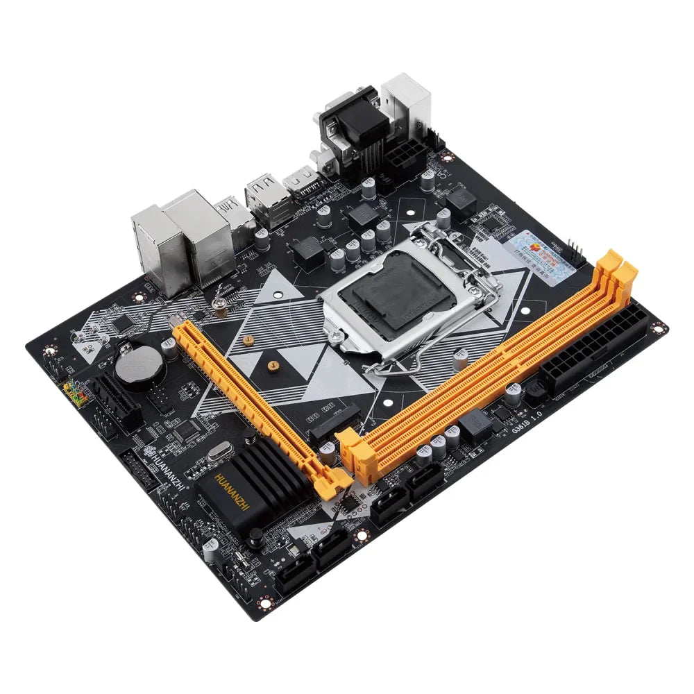 B85 LGA1150 mATX Motherboard DDR3 16GB NVMe M.2 SATA3.0 USB3.0 VGA DVI HDMI B85 LGA1150 Motherboard