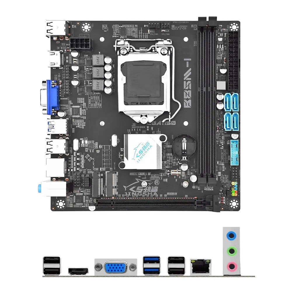 B85M-I Intel LGA1150 ITX Gaming Motherboard DDR3 NVMe M.2 WiFi USB3.0 1000Mbps B85M-I / LGA1150 Motherboard