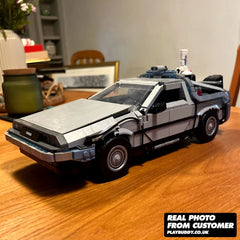 Back To The Future Time Machine DMC DeLorean 1872PCS (10300) Building Blocks DMC DeLorean / 1872 Pieces Building Blocks