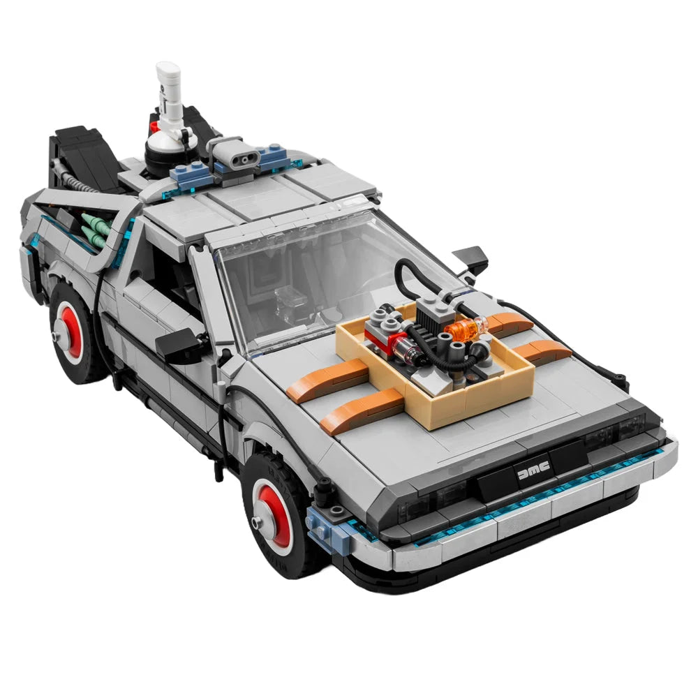 Back To The Future Time Machine DMC DeLorean 1872PCS (10300) Building Blocks DMC DeLorean / 1872 Pieces Building Blocks