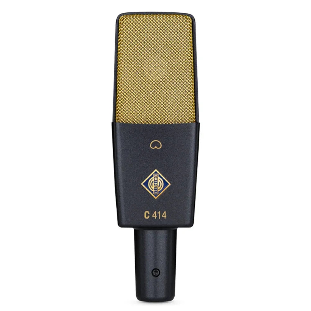 BAIFEILI C414 Professional XLR Microphone with 25mm 34mm Diaphragm Cardioid Mic Microphone