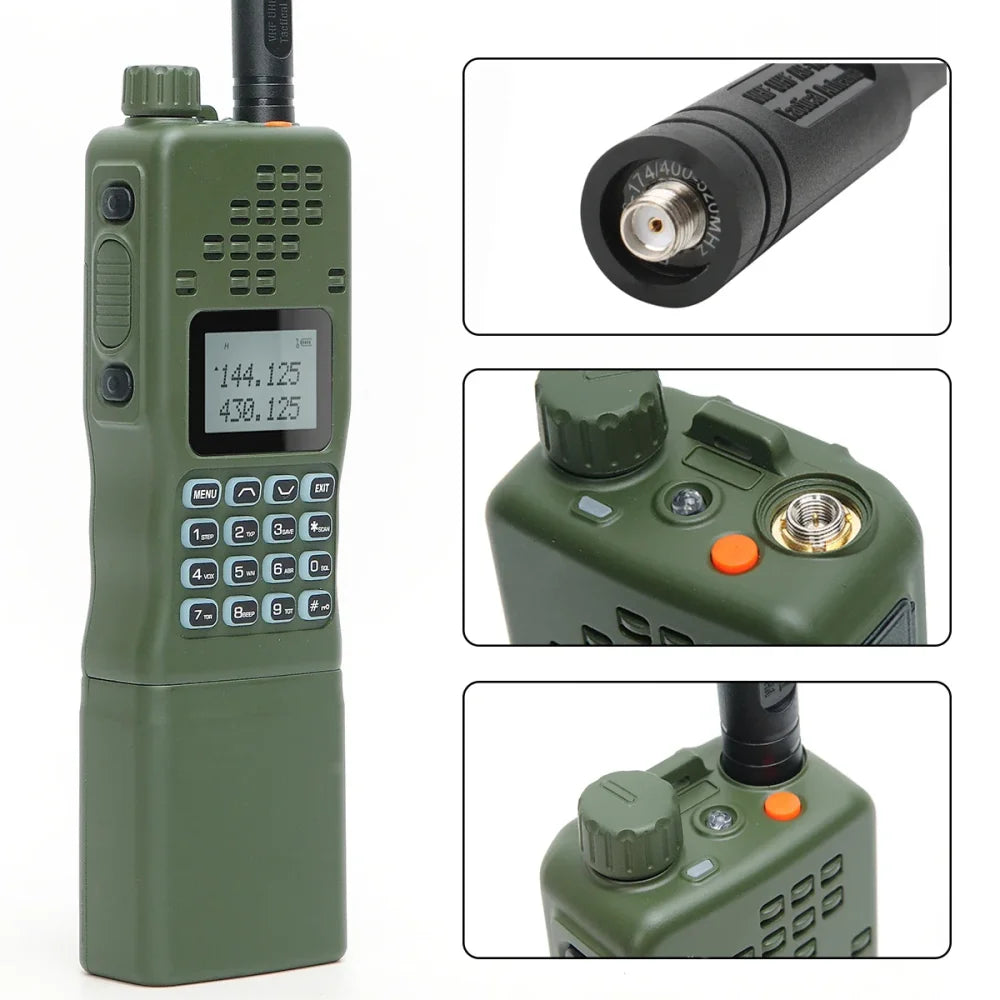 Baofeng AR-152 15W Walkie Talkie Two Way Radio 12000mAh Tactical Long Range Walkie Talkie