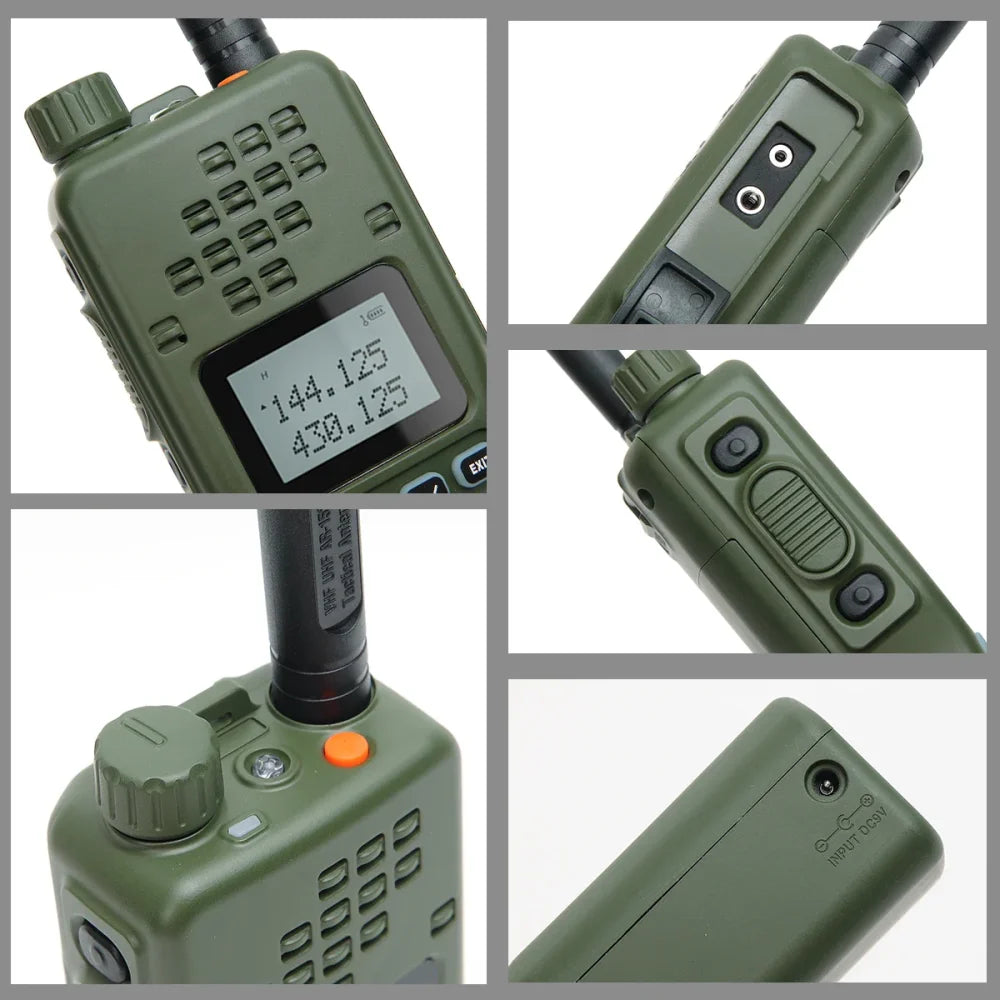 Baofeng AR-152 15W Walkie Talkie Two Way Radio 12000mAh Tactical Long Range Walkie Talkie