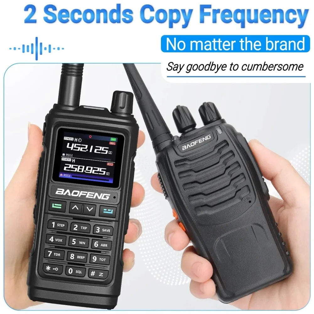 Baofeng UV-17 Pro GPS Air Band 999CH Full Band Walkie Talkie Long Range Ham New Walkie Talkie