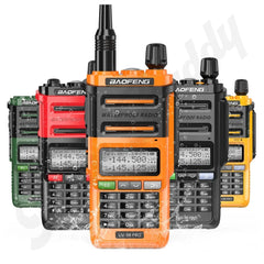 Baofeng UV-9R Pro Waterproof UHF VHF Dual Band Ham Two-Way Radio Walkie Talkie Walkie Talkie