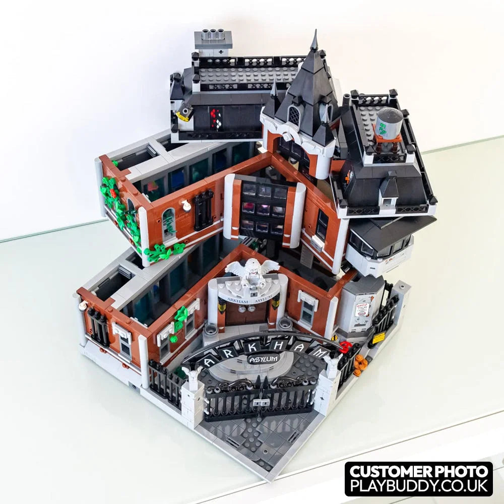 Batman Arkham Asylum (76300) 2953PCS Building Blocks w/ Figures Arkham Asylum Building Blocks