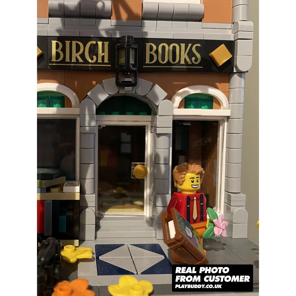 Bookshop Creator Building Blocks 2504PCS w/ 5 Figures (10270) ABS Kit Bookshop Building Blocks