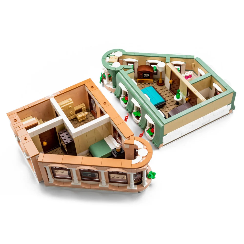 Boutique Hotel Creator Building Blocks 3066PCS w/ 7 Figures (10297) ABS Kit Boutique Hotel / 3066 Pieces Building Blocks