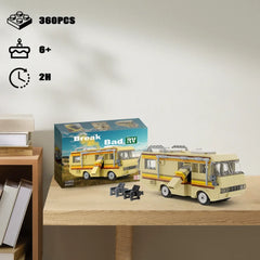 Breaking Bad RV Model Building Blocks Camper Van Collectible Vehicle Car Toy Set Breaking Bad RV / Yes Building Blocks