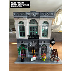 Brick Bank Building Blocks 2380PCS w/ 5 Figures (10251) ABS Kit Brick Bank Building Blocks