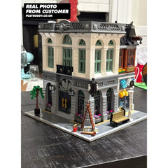 Brick Bank Building Blocks 2380PCS w/ 5 Figures (10251) ABS Kit Brick Bank Building Blocks