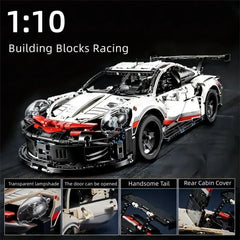 Building Blocks Car Technical Race Car Block Set Porsche 911 RSR Brand New Porsche 911 RSR Building Blocks