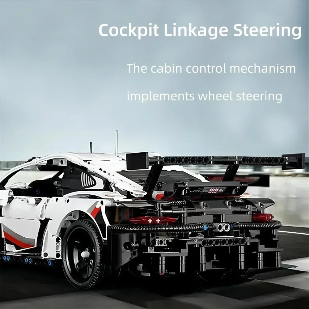 Building Blocks Car Technical Race Car Block Set Porsche 911 RSR Brand New Porsche 911 RSR Building Blocks