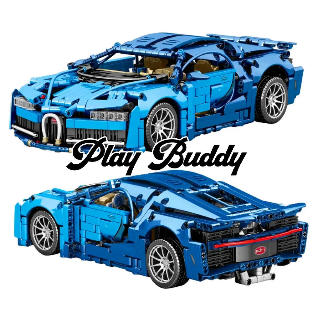 Building Blocks Technic Race Car Block Bugatti Chiron New Gift For Kids & Adults Bugatti Chiron Building Blocks