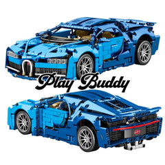 Building Blocks Technic Race Car Block Bugatti Chiron New Gift For Kids & Adults Bugatti Chiron Building Blocks