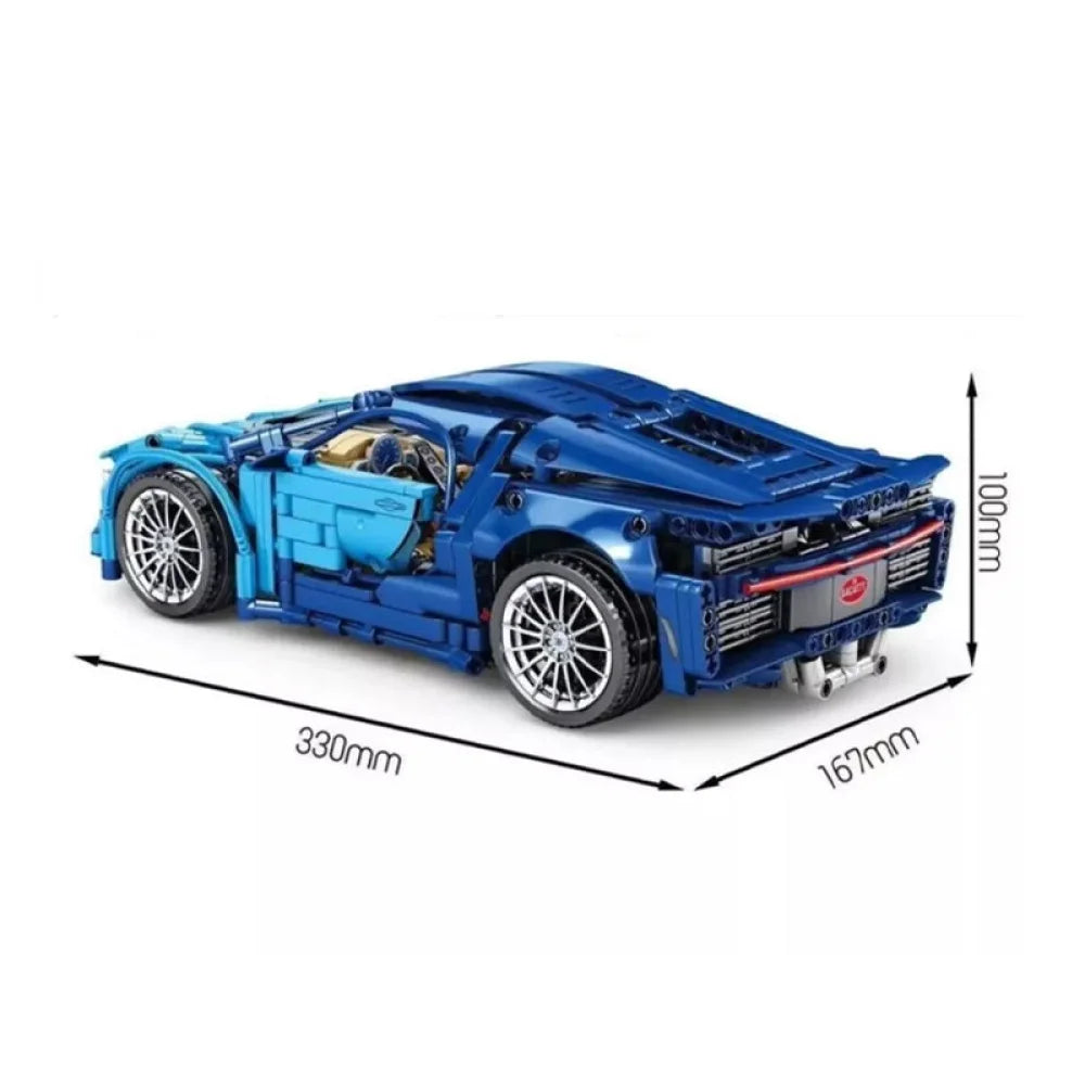 Building Blocks Technic Race Car Block Bugatti Chiron New Gift For Kids & Adults Bugatti Chiron Building Blocks