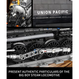 Building Blocks Union Pacific 4014 Big Boy Steam Locomotive Railway 1608PCS Union Pacific 4014 Big Boy Building Blocks