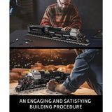 Building Blocks Union Pacific 4014 Big Boy Steam Locomotive Railway 1608PCS Union Pacific 4014 Big Boy Building Blocks