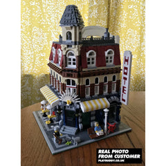 Café Corner Creator Building Blocks 2058PCS w/ 3 Figures (10182) ABS Kit Cafe Corner Building Blocks