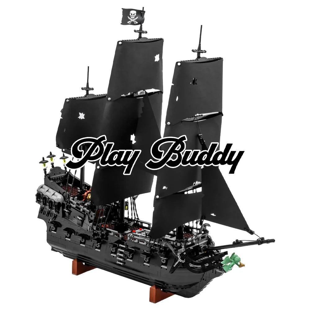 Captain Jack Sparrow’s Pirate Ship (10365) 2862PCS Building Blocks w/ Figures Captain Jack Sparrow’s Pirate Ship