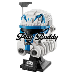 Captain Rex Helmet Building Blocks Set 854PCS Star Wars 501st Legion Commander Captain Rex Helmet / 854 Pieces Building