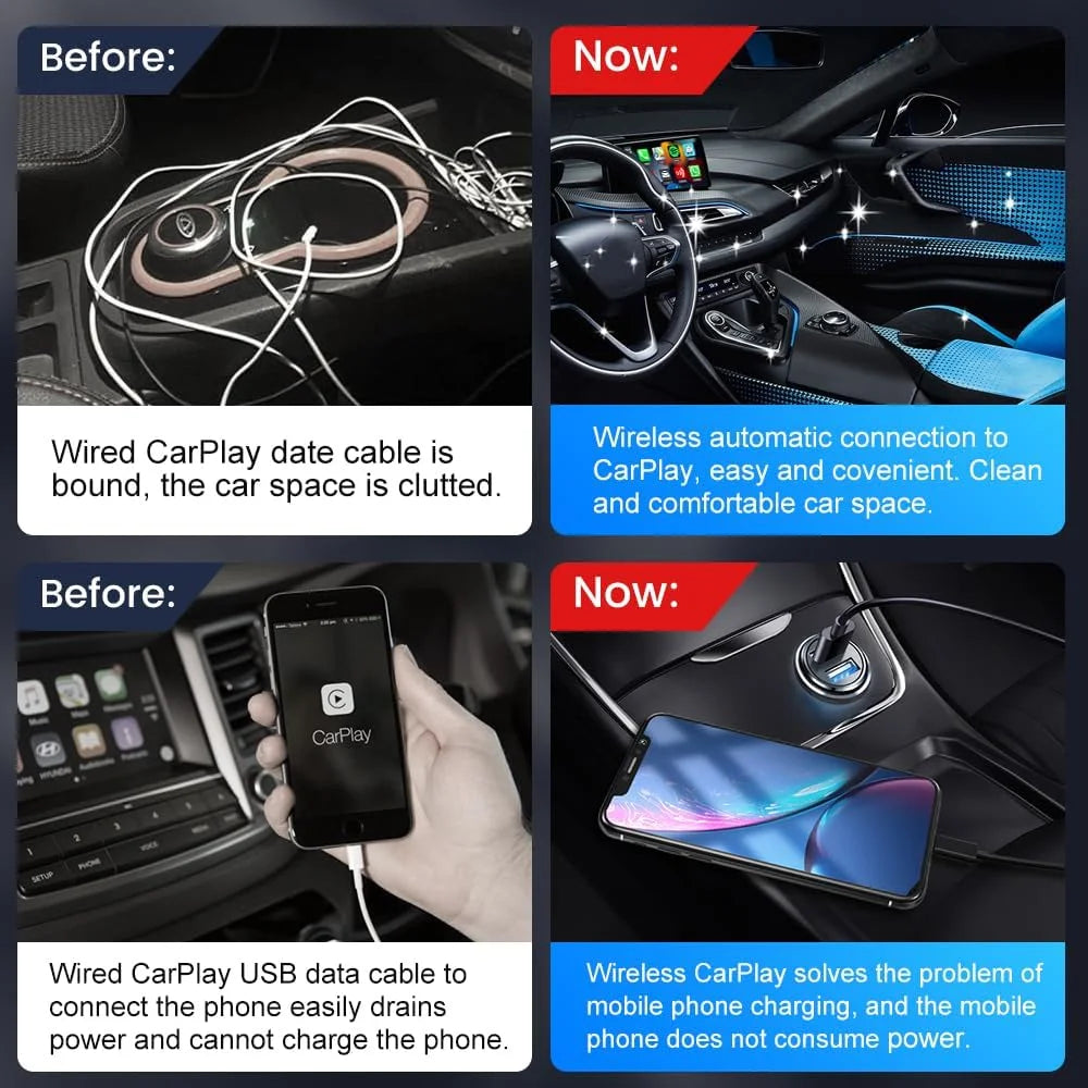 CarlinKit 4.0 for Wireless CarPlay Box Android Auto Dongle Car Player Activator CarlinKit 4.0 / Yes Apple CarPlay &