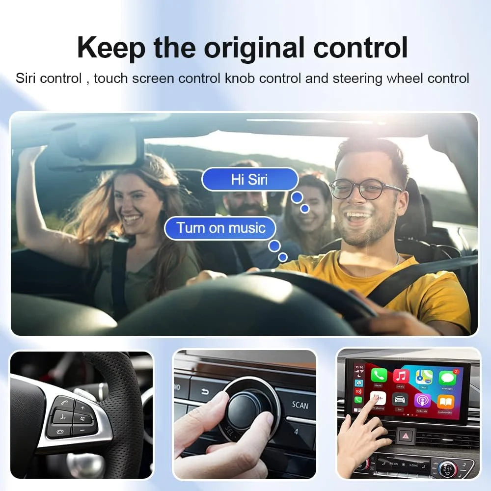 CarlinKit 4.0 for Wireless CarPlay Box Android Auto Dongle Car Player Activator CarlinKit 4.0 / Yes Apple CarPlay &