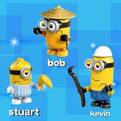 Despicable Me Minions Building Blocks Cute Collectible Toy Bricks 876PCS Gift Building Blocks