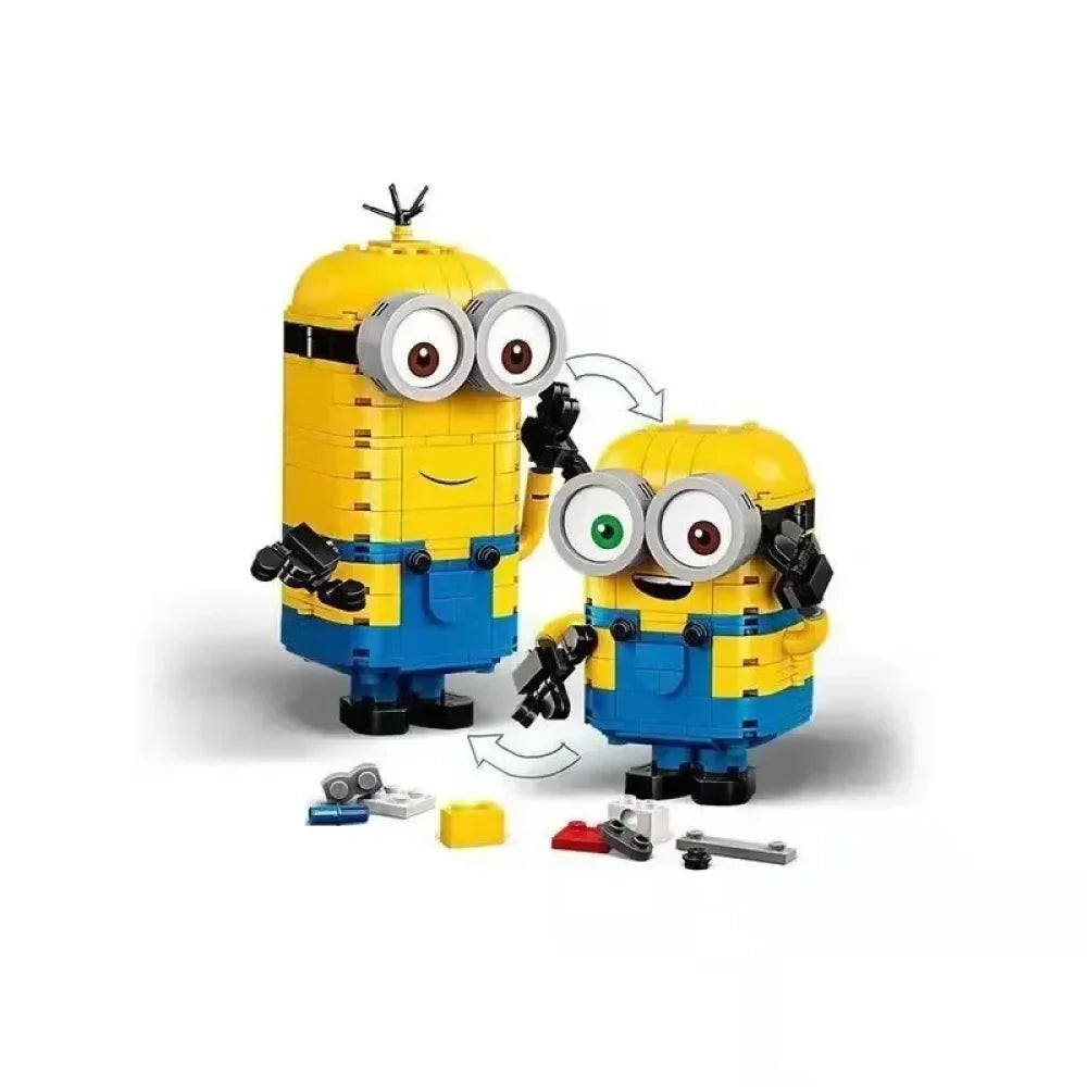 Despicable Me Minions Building Blocks Cute Collectible Toy Bricks 876PCS Gift Building Blocks