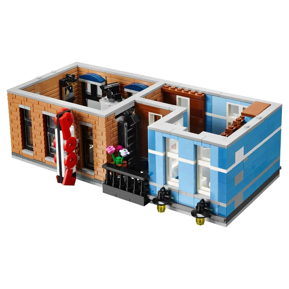 Detective’s Office Creator Building Blocks 2262PCS w/ 6 Figures (10246) ABS Kit Detective’s Office Building Blocks