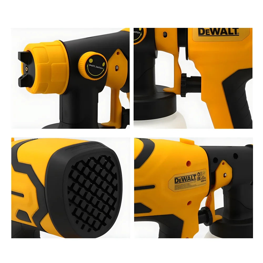 DEWALT Electric Spray Paint Gun 800ML Cordless Paint Sprayer Electric Paint Spray Paint Gun / UK Power Tool