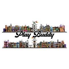 Diagon Alley Wizarding Shops 2750PCS (76444) Building Blocks w/ 12 Figures Diagon Alley Wizarding Shops / 2750 Pieces