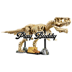 Dinosaur Fossils: Tyrannosaurus Rex 3145PCS Building Blocks Dinosaur MOC Bricksbu Tyrannosaurus Rex Building Blocks