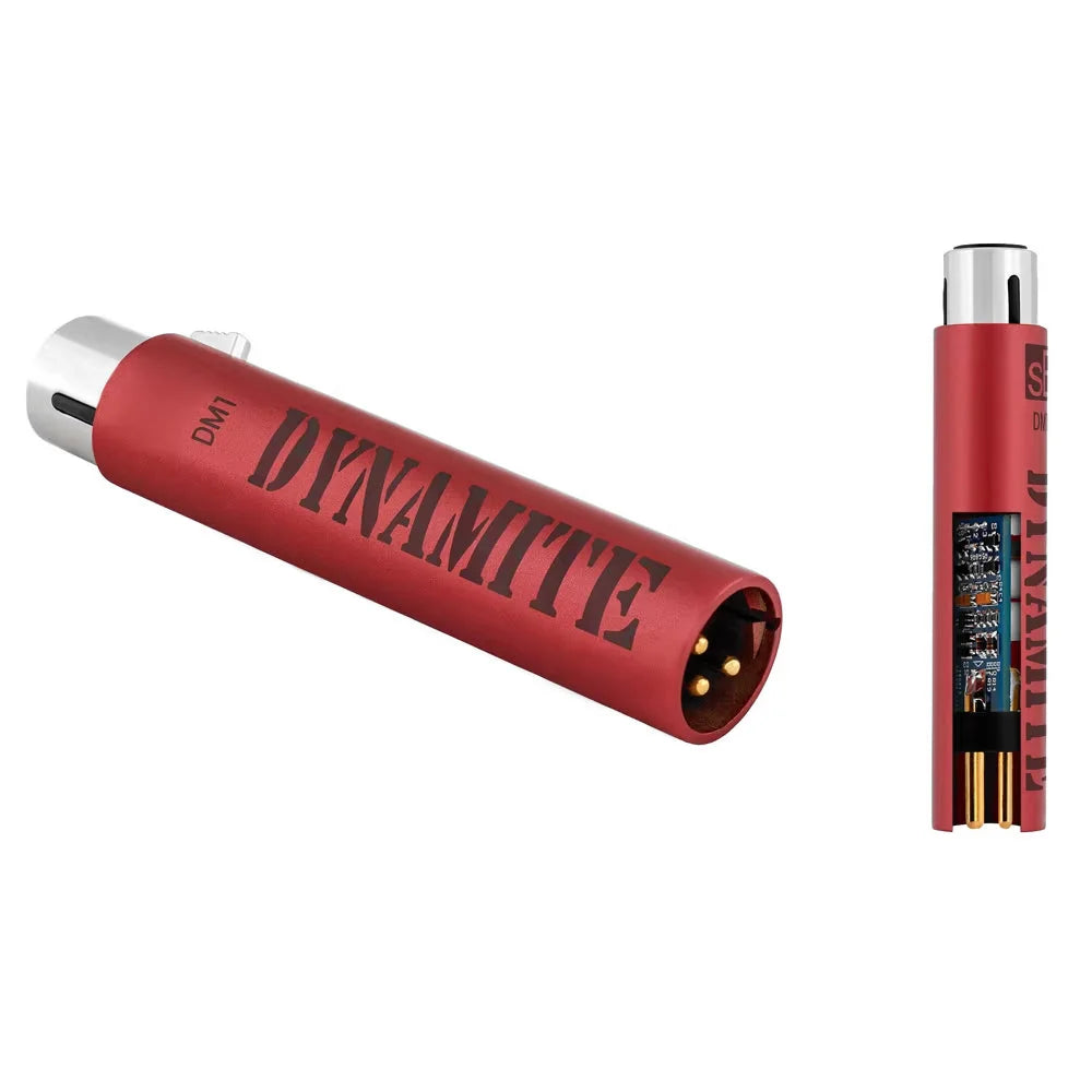DM1 DYNAMITE Microphone Amplifier for SM7B Stage Mic Preamplifier Mini Portable DM1 DYNAMITE Microphone