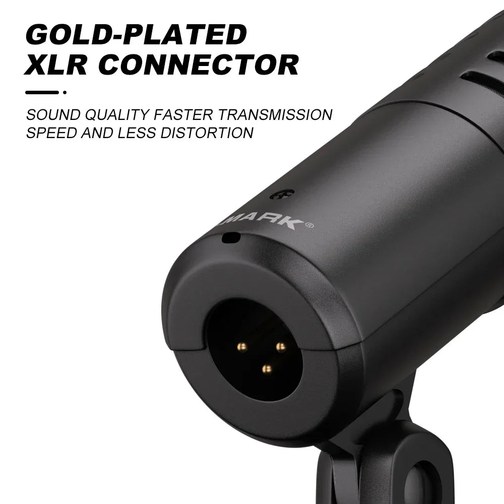 Drum Microphone Kit G-MARK GD1.7 Musical Instruments Mic For Band DJ Stage Drum Microphone Kit Microphone