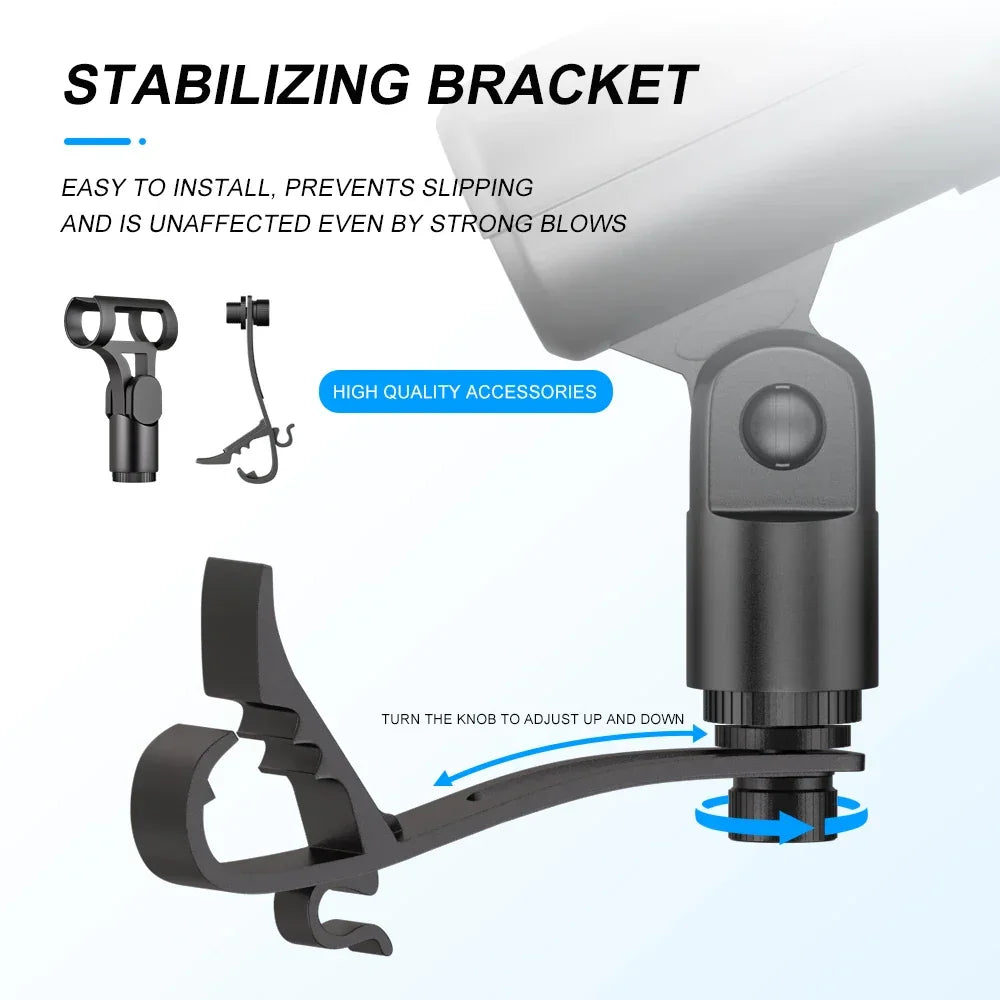 Drum Microphone Kit G-MARK GD1.7 Musical Instruments Mic For Band DJ Stage Drum Microphone Kit Microphone