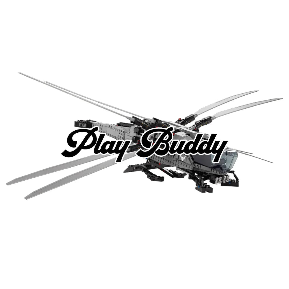 Dune Royal Atreides Beast Ornithopter 1369PCS Building Blocks 10327 MOC Bricks Ornithopter Building Blocks