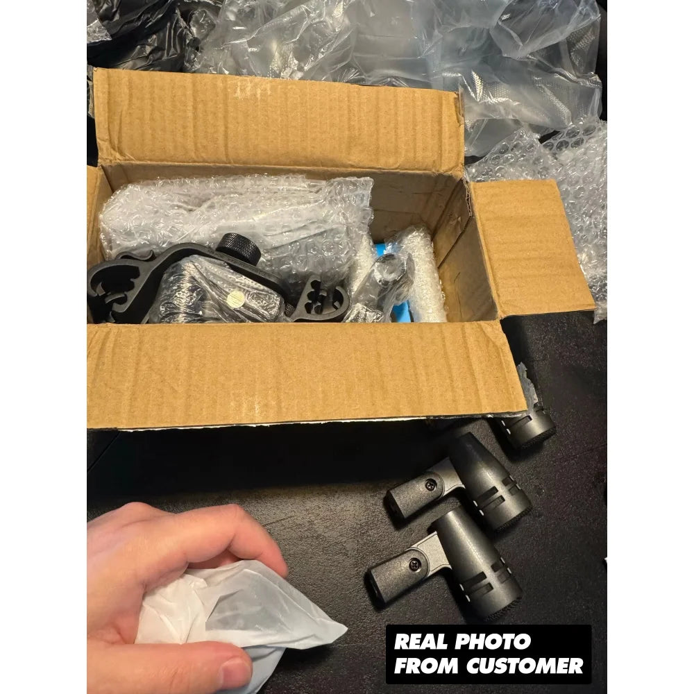 E600 Drum Microphone Kit 7Pcs Professional Microphones for Musical Instruments E600 Drum Mic Kit Microphone