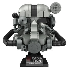 Fallout 76 T-60 Power Armor Helmet Building Blocks 1088PCS MOC Bricks Gaming T-60 Power Armor Helmet Building Blocks