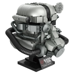 Fallout 76 T-60 Power Armor Helmet Building Blocks 1088PCS MOC Bricks Gaming T-60 Power Armor Helmet Building Blocks