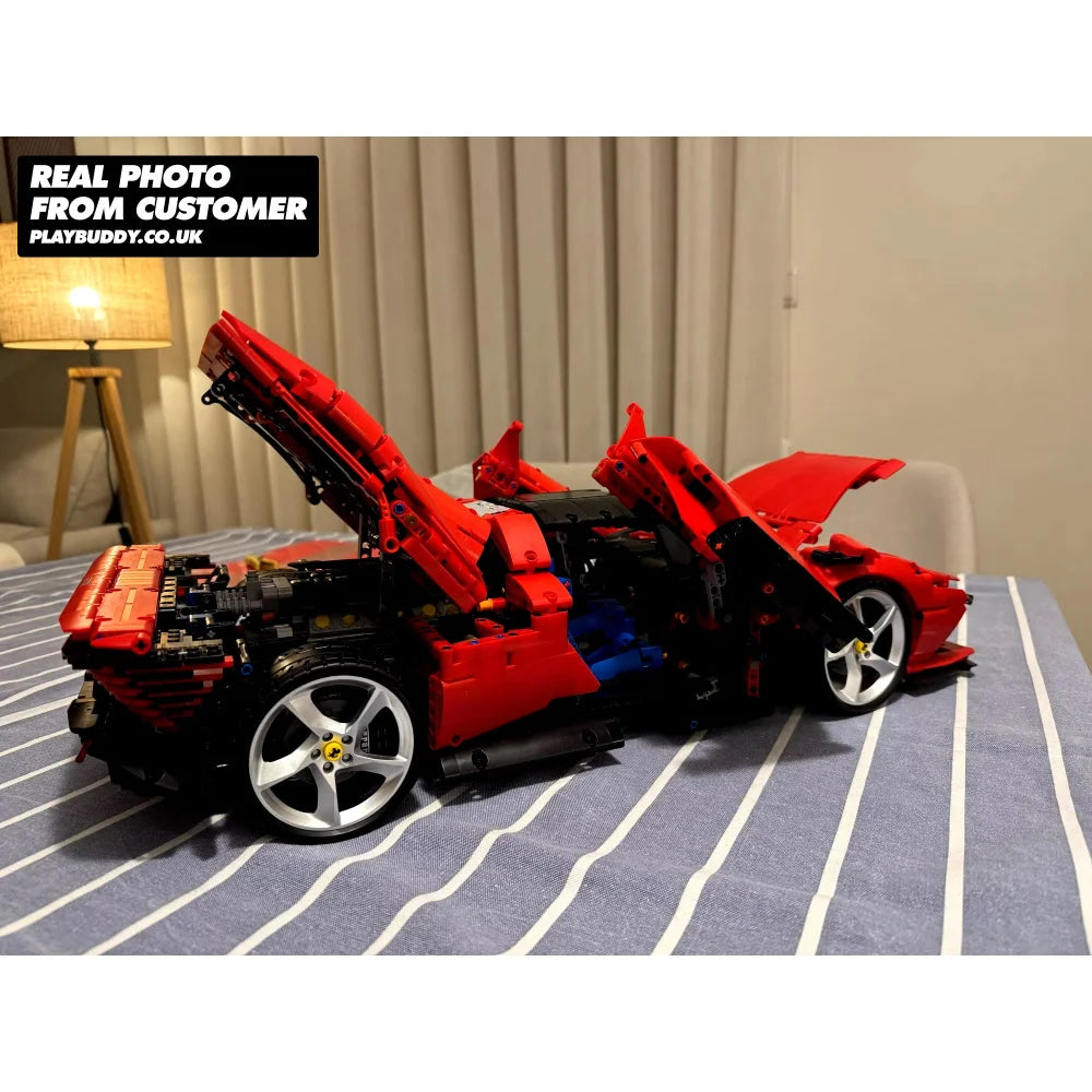 Ferrari Daytona SP3 Technic Building Blocks 3778PCS (42143) ABS Bricks Kit Ferrari Daytona SP3 Building Blocks