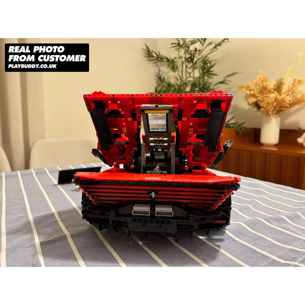 Ferrari Daytona SP3 Technic Building Blocks 3778PCS (42143) ABS Bricks Kit Ferrari Daytona SP3 Building Blocks