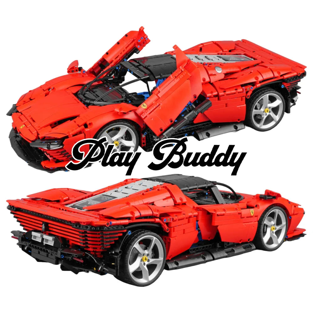 Ferrari Daytona SP3 Technic Building Blocks 3778PCS (42143) ABS Bricks Kit Ferrari Daytona SP3 Building Blocks