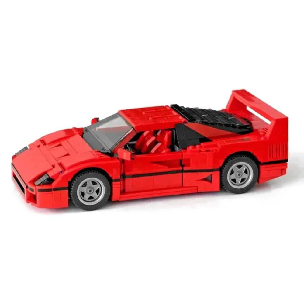 Ferrari F40 Classic Racing Car Building Blocks 1192PCS Assembly MOC Bricks Ferrari F40 / 1992 Pieces Building Blocks