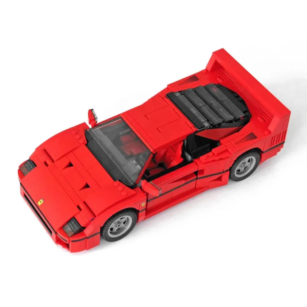 Ferrari F40 Classic Racing Car Building Blocks 1192PCS Assembly MOC Bricks Ferrari F40 / 1992 Pieces Building Blocks