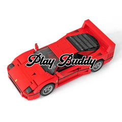 Ferrari F40 Classic Racing Car Building Blocks 1192PCS Assembly MOC Bricks Ferrari F40 / 1992 Pieces Building Blocks